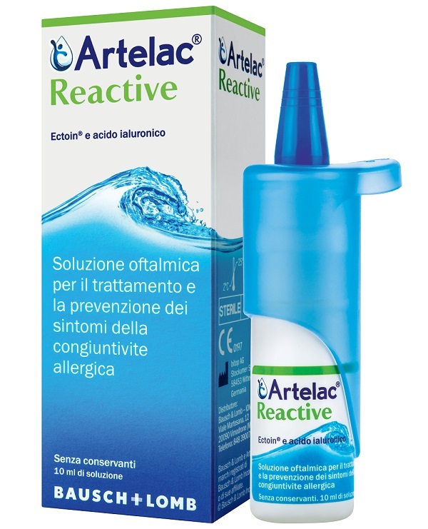ARTELAC REACTIVE SOLUZIONE OFTALMICA MULTIDOSE FLACONE 10 ML - UniversoFarmacie.it