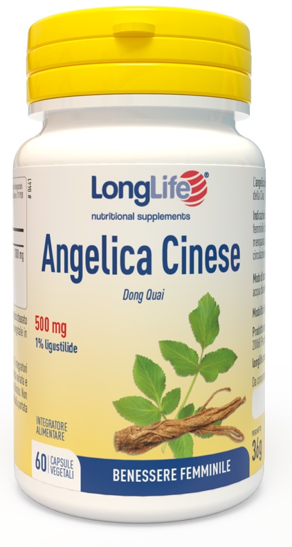LONGLIFE ANGELICA CINESE 60 CAPSULE VEGETALI - UniversoFarmacie.it