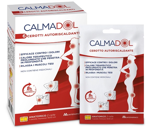 CALMADOL CEROTTO RISCALDANTE PACK 6 PEZZI - UniversoFarmacie.it