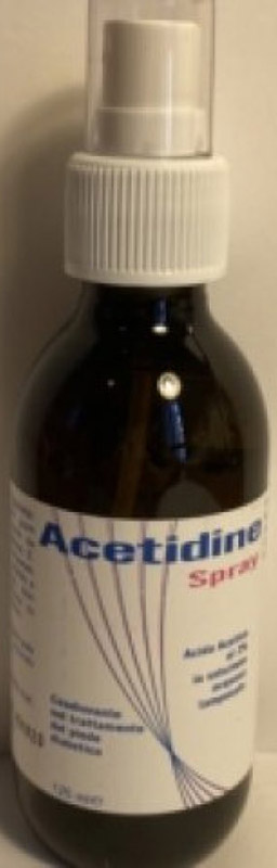 LOZIONE ALL'ACIDO ACETICO 2% IGIENIZZANTE ACETIDINE SPRAY DA125ML - UniversoFarmacie.it