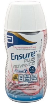 ENSURE PLUS ADVANCE FRAGOLA 4 BOTTIGLIE DA 220 ML - UniversoFarmacie.it