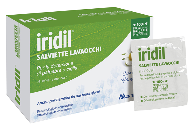 IRIDIL SALVIETTINE LAVAOCCHI 28 PEZZI - UniversoFarmacie.it