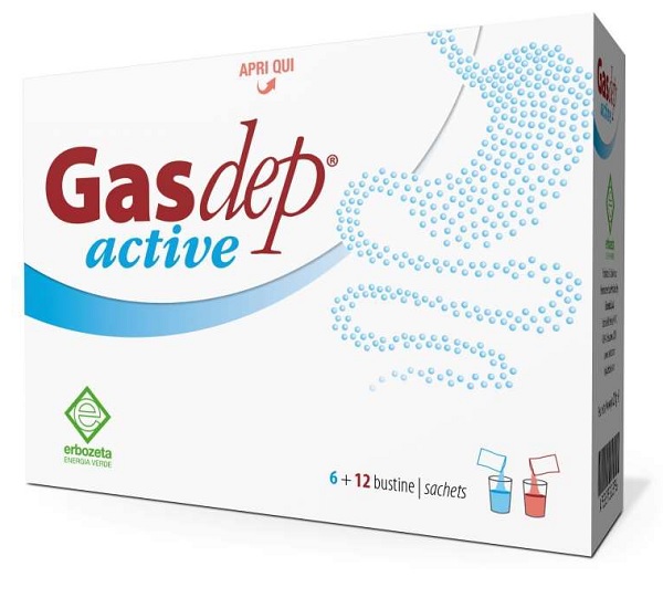 GASDEP ACTIVE 6+12 BUSTINE - UniversoFarmacie.it