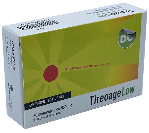 TIREOAGE LOW 30 COMPRESSE 850 MG - UniversoFarmacie.it