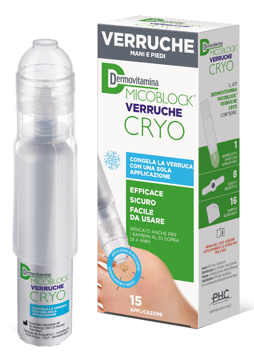 DERMOVITAMINA MICOBLOCK VERRUCHE CRYO SPRAY 38 ML - UniversoFarmacie.it
