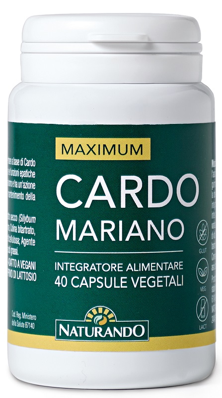MAXIMUM CARDO MARIANO 40 CAPSULE - UniversoFarmacie.it