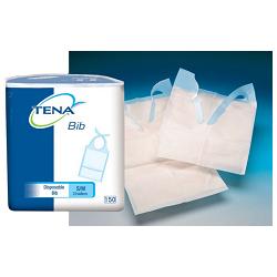 BAVAGLI MONOUSO TENA BIB MISURA SMALL/MEDIA 150 PEZZI - UniversoFarmacie.it