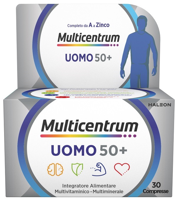 MULTICENTRUM UOMO 50+ 30 COMPRESSE - UniversoFarmacie.it