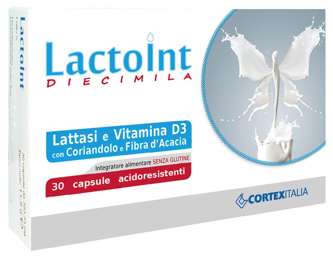 LACTOINT DIECIMILA 30 CAPSULE ACIDORESISTENTI SENZA GLUTINE - UniversoFarmacie.it