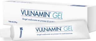 VULNAMIN MEDICAZIONE INTERATTIVA IN GEL A BASE DI AMINOACIDICOSTITUTIVI DEL COLLAGENE E SODIO JALURONATO TUBO 50 G - UniversoFarmacie.it
