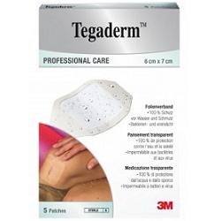 TEGADERM MEDICAZIONE IMPERMEABILE TRASPARENTE 5 PEZZI 6X7 CM - UniversoFarmacie.it