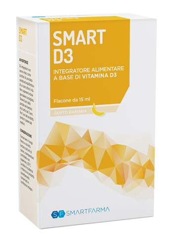 SMART D3 GOCCE 15 ML GUSTO BANANA - UniversoFarmacie.it