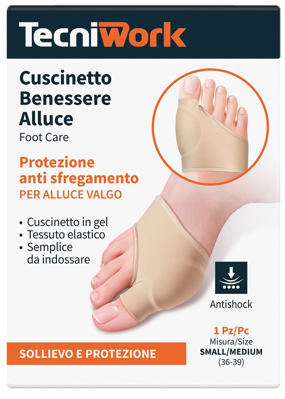 BENESSERE ALLUCE CUSCINETTO SMALL/MEDIUM 1 PEZZO - UniversoFarmacie.it