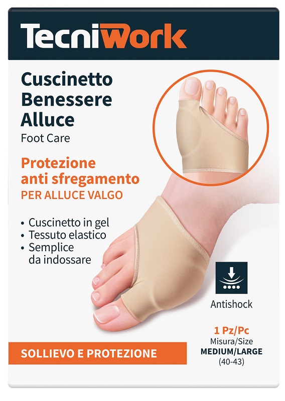 BENESSERE ALLUCE CUSCINETTO MEDIUM/LARGE 1 PEZZO - UniversoFarmacie.it