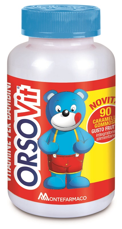 ORSOVIT CARAMELLE GOMMOSE 90 PEZZI - UniversoFarmacie.it