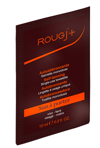 ROUGJ SALVIETTE AUTOABBRONZANTI MONOUSO BUSTINA 10 ML - UniversoFarmacie.it