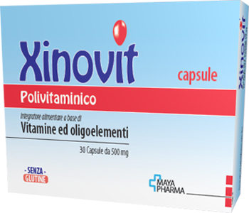 XINOVIT POLIVITAMINICO 30 CAPSULE DA 500 MG - UniversoFarmacie.it
