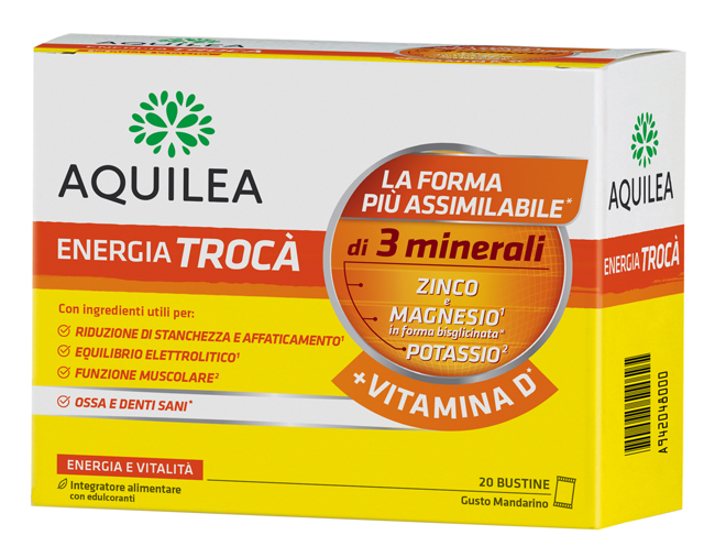 AQUILEA ENERGIA TROCA'+VIT D 20 BUSTINE - UniversoFarmacie.it