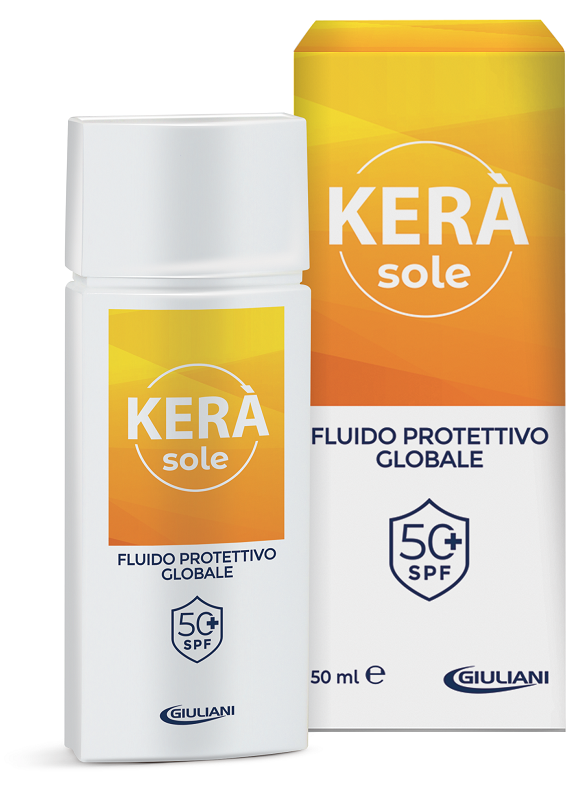 KERA' SOLE FLUIDO PROTETTIVO GLOBALE SPF 50+ 50 ML - UniversoFarmacie.it