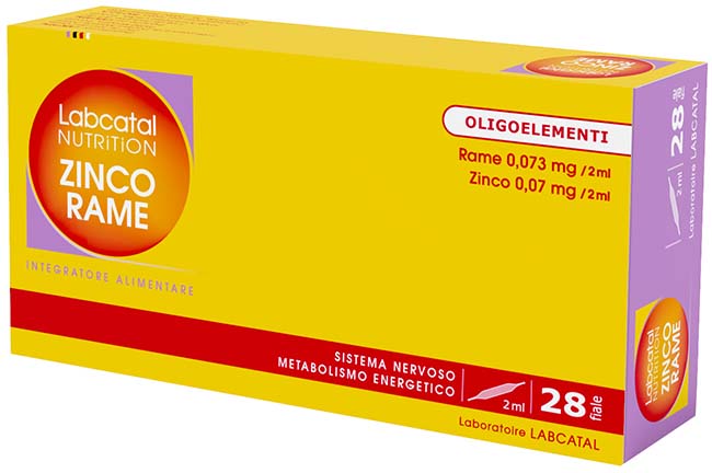 LABCATAL NUTRITION ZINCO RAME 28 FIALE 2 ML - UniversoFarmacie.it