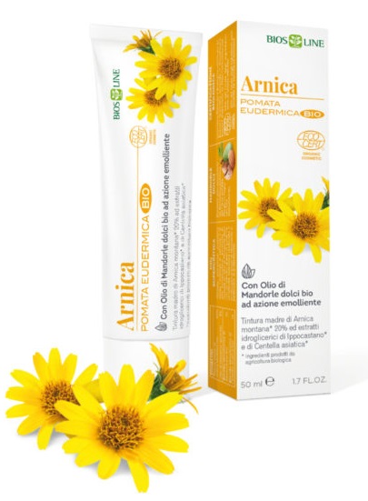 BIOSLINE ARNICA POMATA EUDERMICA BIO CERT ECOCERT 50 ML - UniversoFarmacie.it