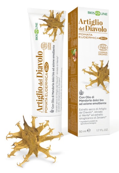 BIOSLINE ARTIGLIO DEL DIAVOLO POMATA EUDERMICA BIO CERT ECOCERT 50 ML - UniversoFarmacie.it