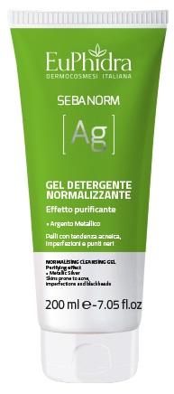 EUPHIDRA SEBANORM AG GEL DETERGENTE 200 ML - UniversoFarmacie.it