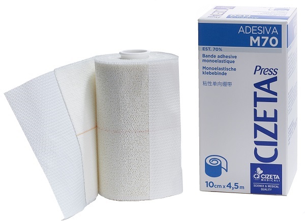 CIZETA PRESS ADESIVA M70 BENDA MONOELASTICA EST 70 M 4,5X10 CM - UniversoFarmacie.it