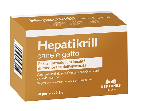 HEPATIKRILL CANI E GATTI BLISTER 30 PERLE - UniversoFarmacie.it