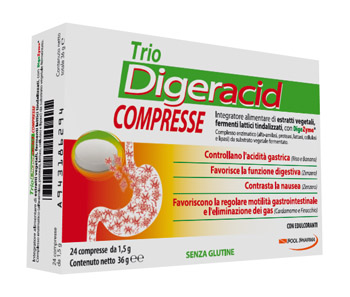 TRIO DIGERACID 24 COMPRESSE - UniversoFarmacie.it