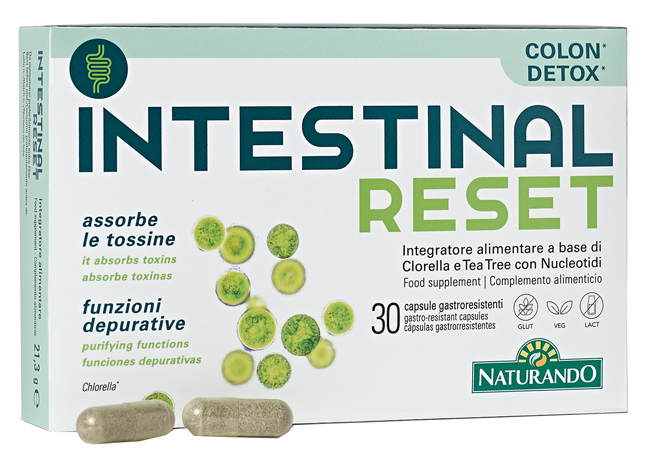 INTESTINAL RESET 30 CAPSULE - UniversoFarmacie.it