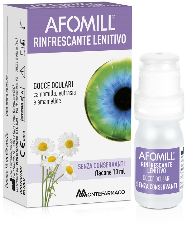 AFOMILL RINFRESCANTE SENZA CONSERVANTI 10 ML - UniversoFarmacie.it