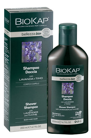 BIOKAP BELLEZZA BIO SHAMPOO DOCCIA COSMOS ECOCERT 200 ML BIOSLINE - UniversoFarmacie.it