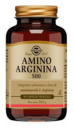 AMINO ARGININA 500 50 CAPSULE VEGETALI - UniversoFarmacie.it
