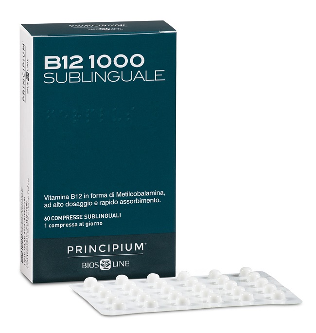 PRINCIPIUM B12 1000 60 COMPRESSE SUBLINGUALI - UniversoFarmacie.it