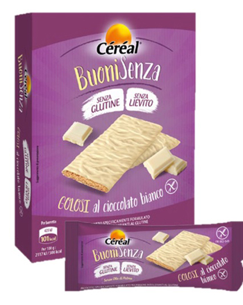 CEREAL BUONI SENZA GOLOSO CIOCCOLATO BIANCO 120 G - UniversoFarmacie.it
