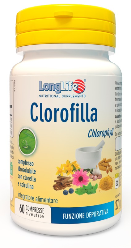 LONGLIFE CLOROFILLA 60 COMPRESSE RIVESTITE - UniversoFarmacie.it