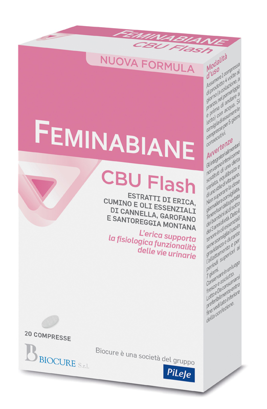 FEMINABIANE CBU FLASH 20 COMPRESSE NUOVA FORMULA - UniversoFarmacie.it