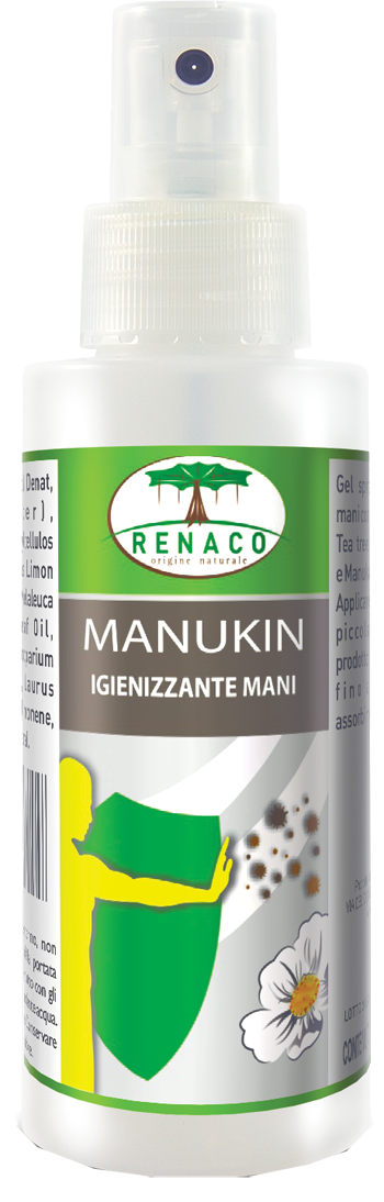 MANUKIN SPRAY IGIENIZZANTE MANI 100 ML - UniversoFarmacie.it