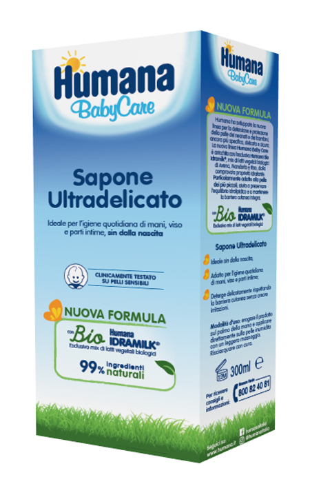 HUMANA BABY CARE SAPONE LIQUIDO 300 ML - UniversoFarmacie.it