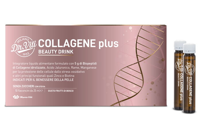 DR VITI COLLAGENE BEAUTY DRINK PLUS 250 ML - UniversoFarmacie.it