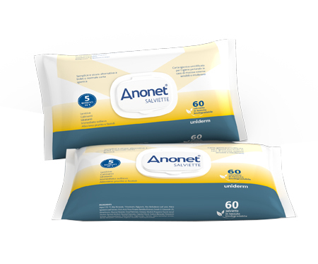 ANONET SALVIETTE 60 PEZZI - UniversoFarmacie.it