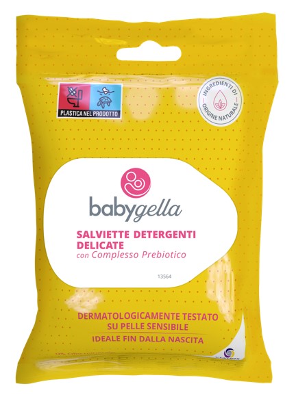 BABYGELLA PREBIOTIC SALVIETTINE 15 PEZZI - UniversoFarmacie.it