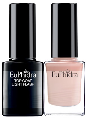 EUPHIDRA SMALTO SEMIPERM+TOP COAT LIGHT PROTETTIVO SP03 10 ML - UniversoFarmacie.it