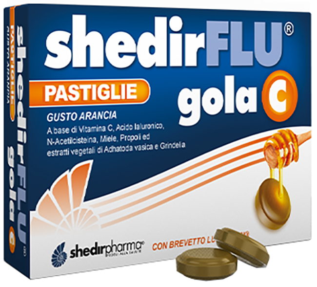SHEDIRFLU GOLA C ARANCIA 36 PASTIGLIE - UniversoFarmacie.it