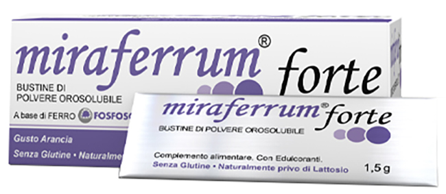 MIRAFERRUM FORTE 20 BUSTINE DA 1,5 G - UniversoFarmacie.it