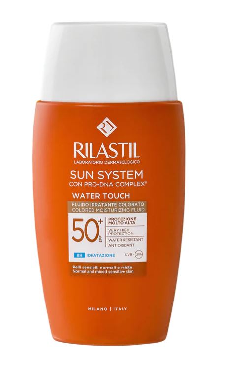 RILASTIL SUN SYSTEM WATER TOUCH COLOR FLUIDO SPF50+ 50 ML - UniversoFarmacie.it