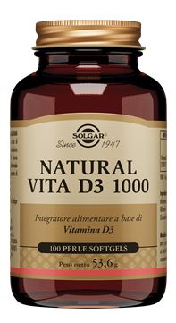NATURAL VITA D3 1000 100 PERLE SOFTGEL - UniversoFarmacie.it