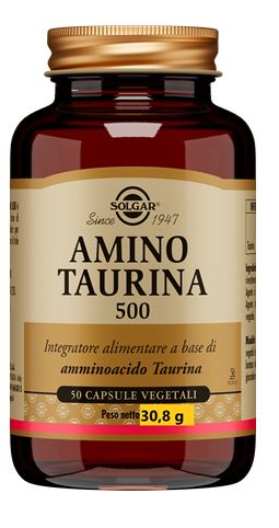 AMINO TAURINA 500 50 CAPSULE VEGETALI - UniversoFarmacie.it