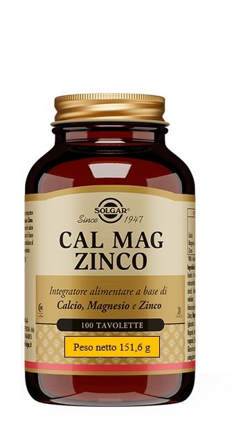 CAL MAG ZINCO 100 TAVOLETTE - UniversoFarmacie.it